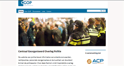 Desktop Screenshot of cao-politie.nl